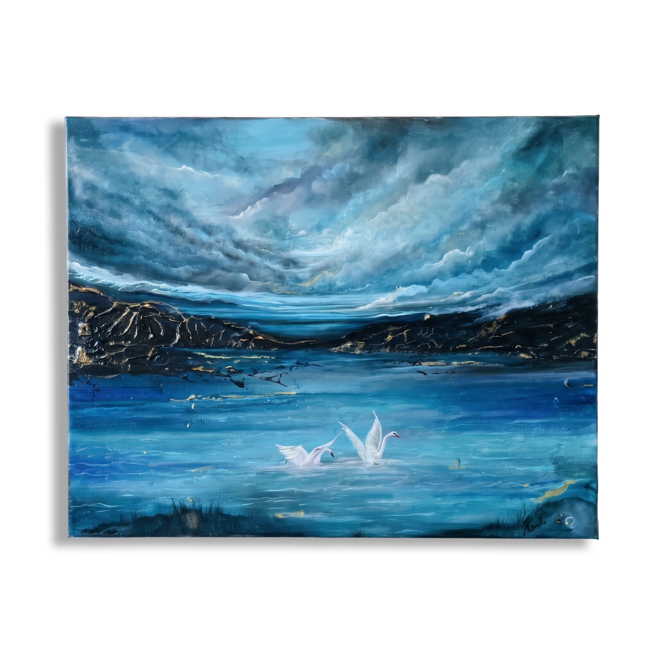Sky meets the sea
