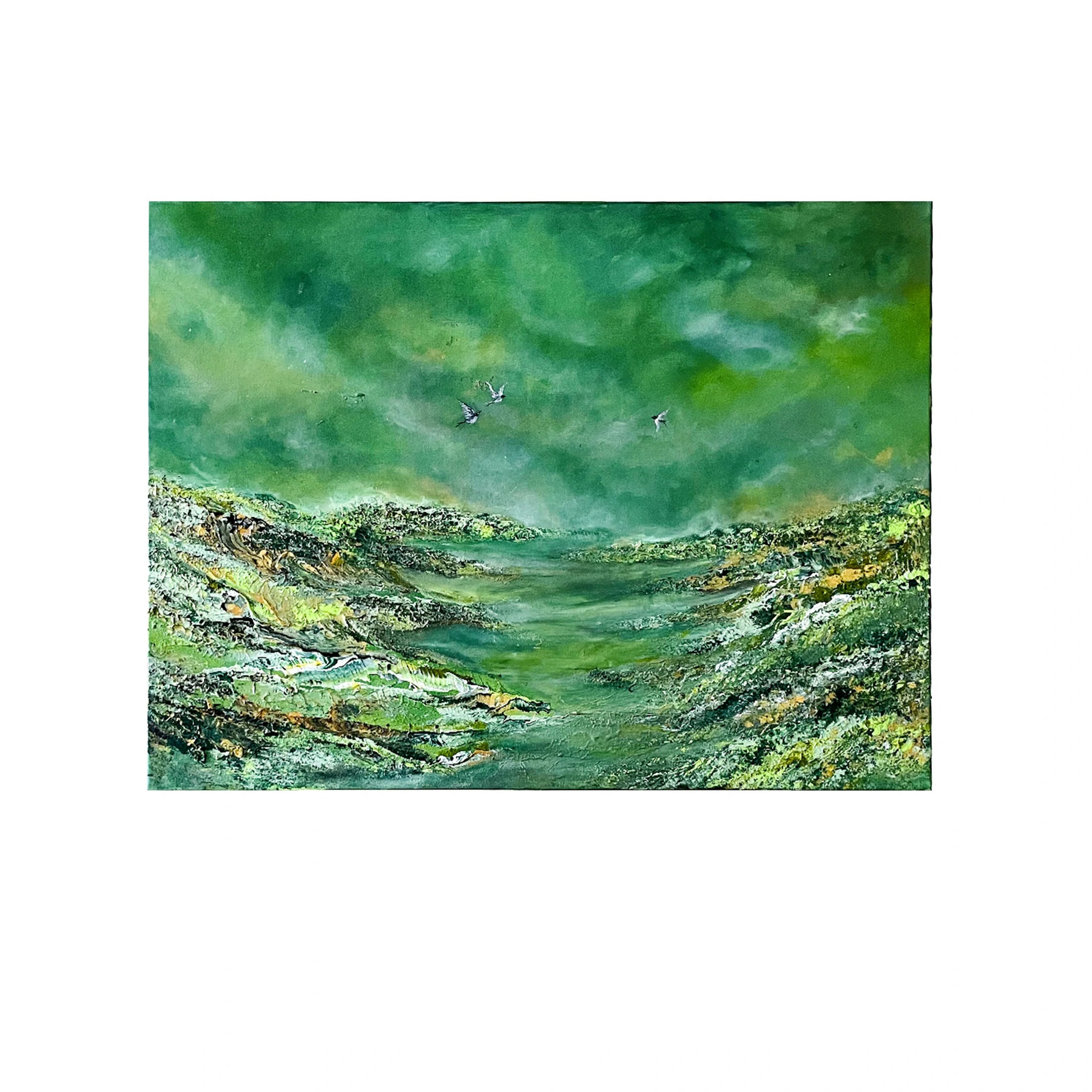 Green Heaven – original acrylic painting
