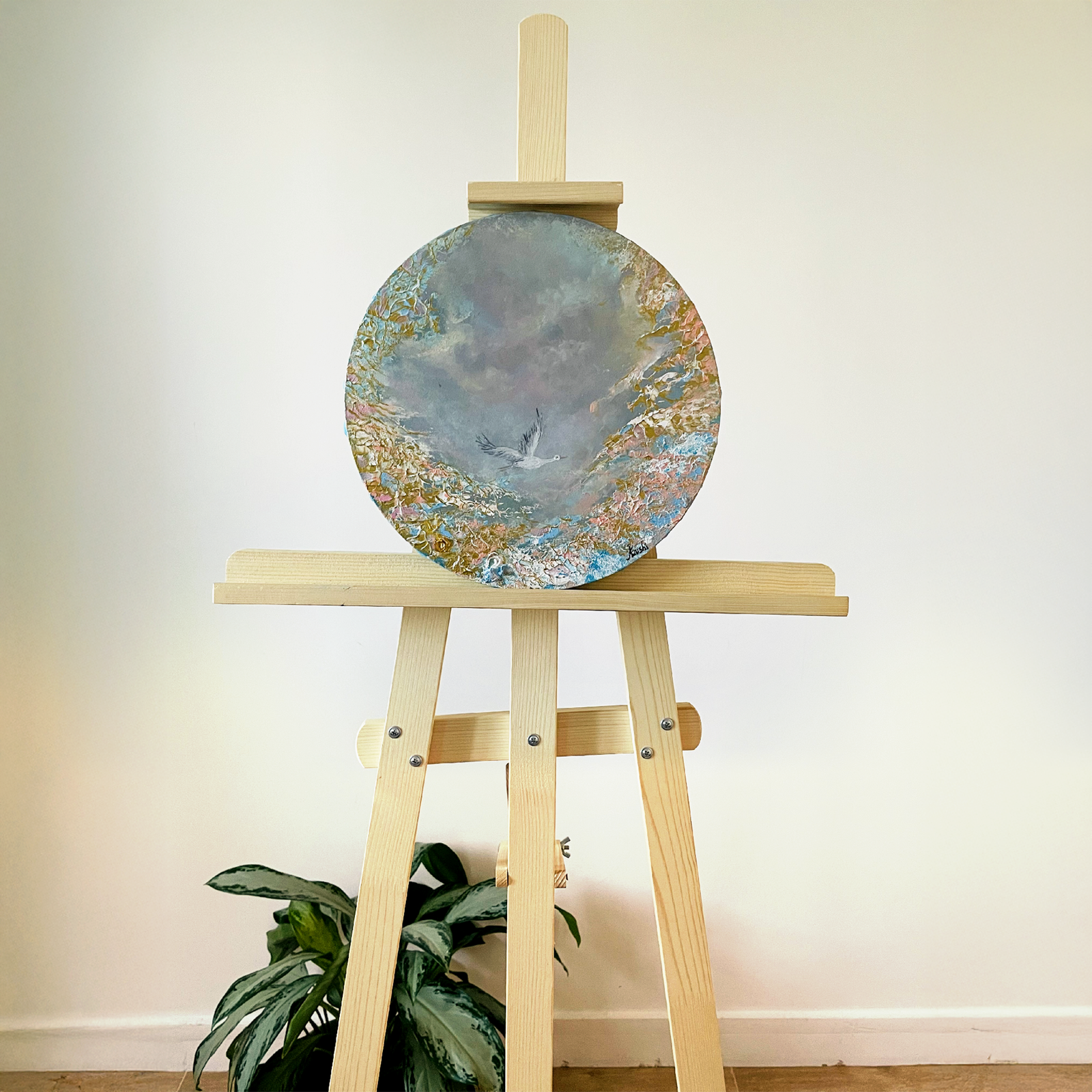 Evening light – original acrylic painting