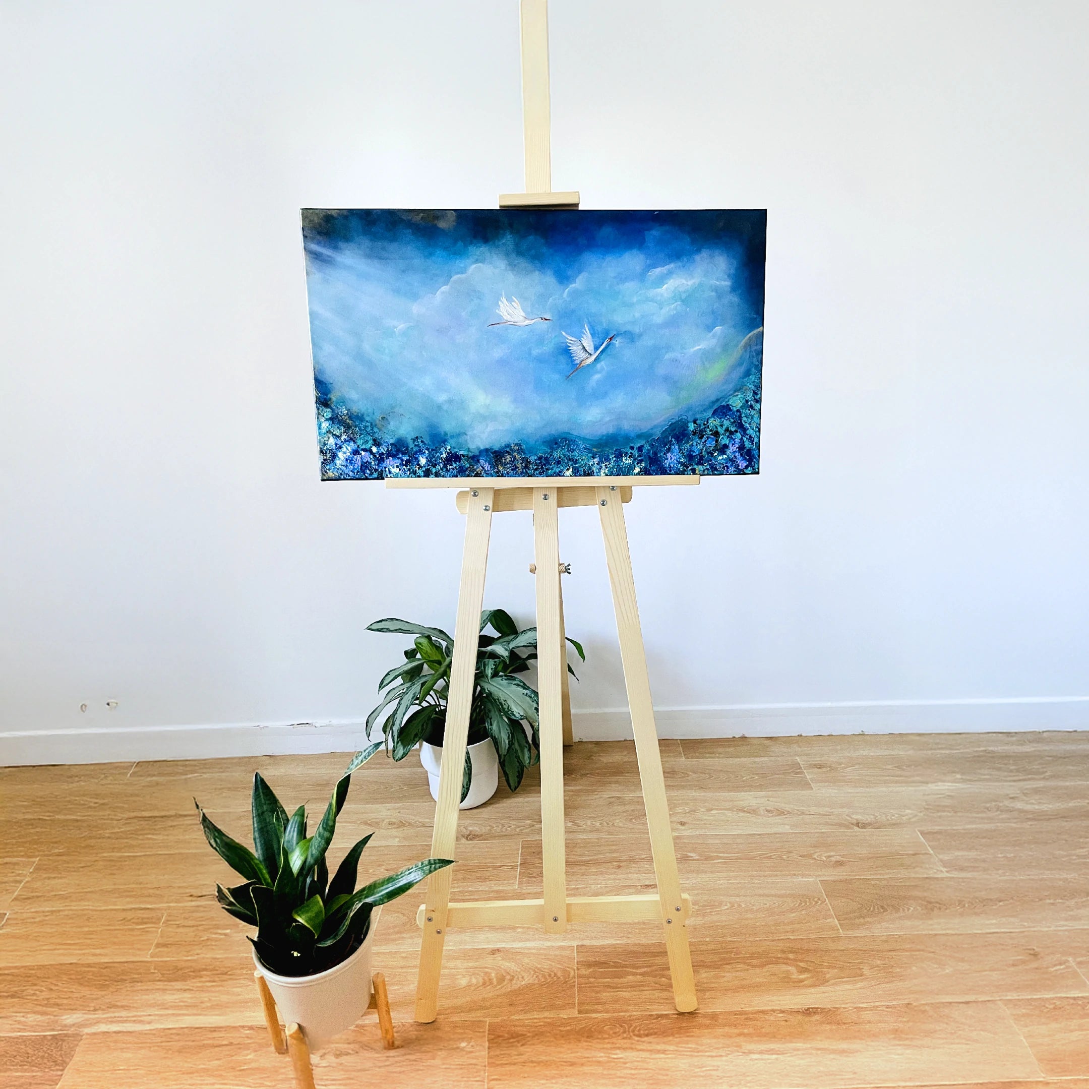 Glorious sky – original acrylic painting