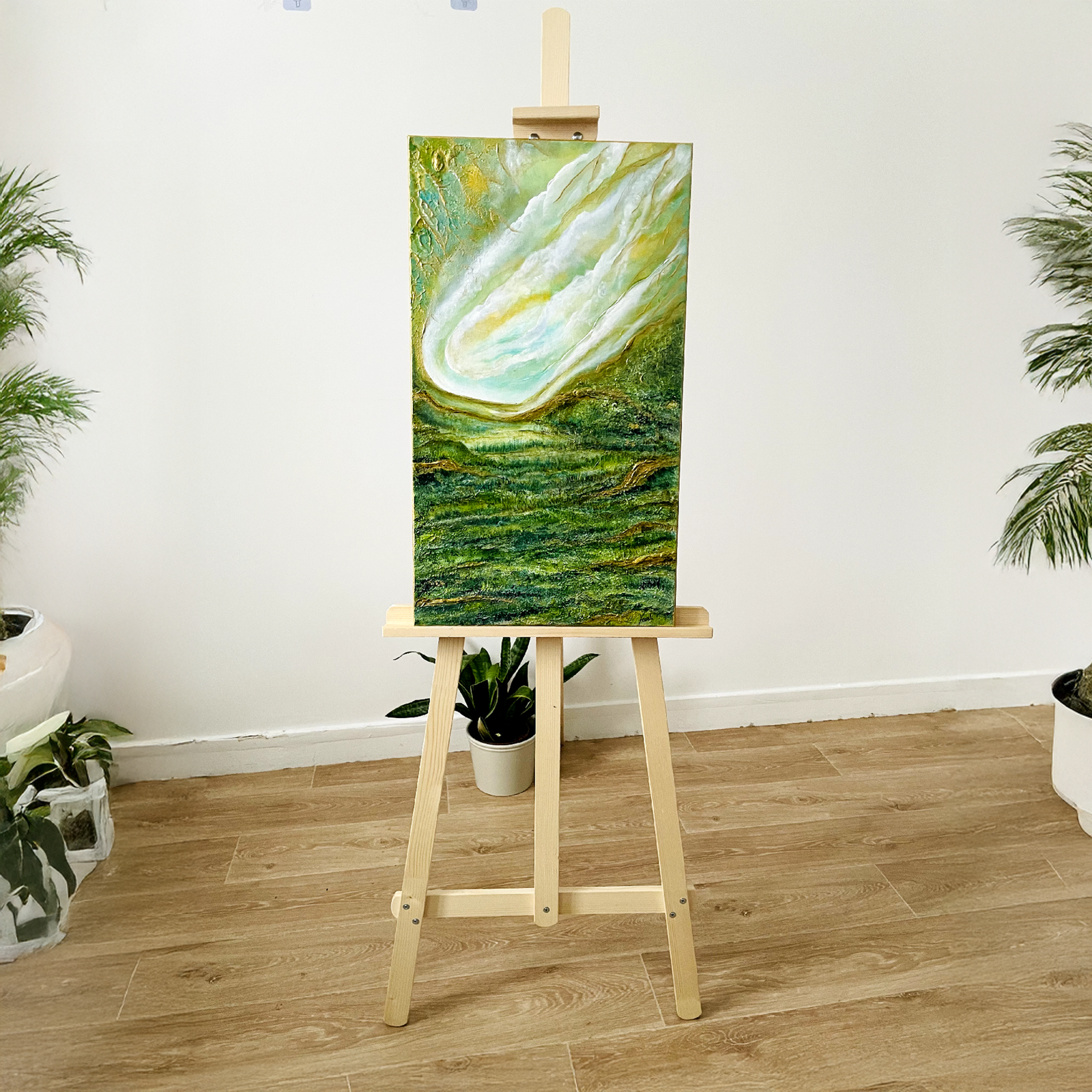 Green Vallys – original acrylic painting