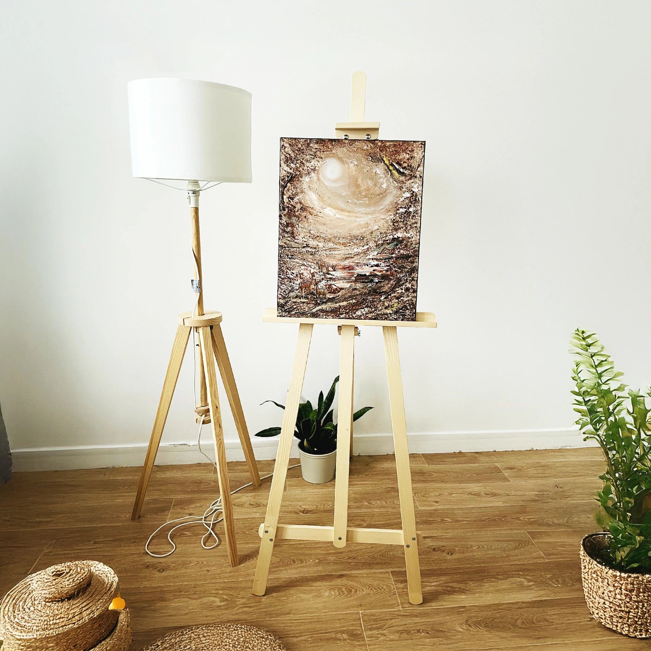 The watchers – original acrylic painting