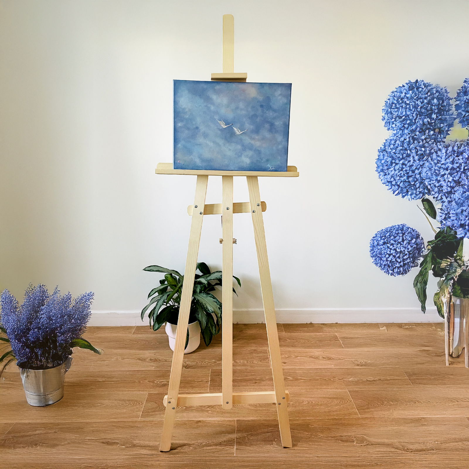 Wings of Silence – original acrylic painting