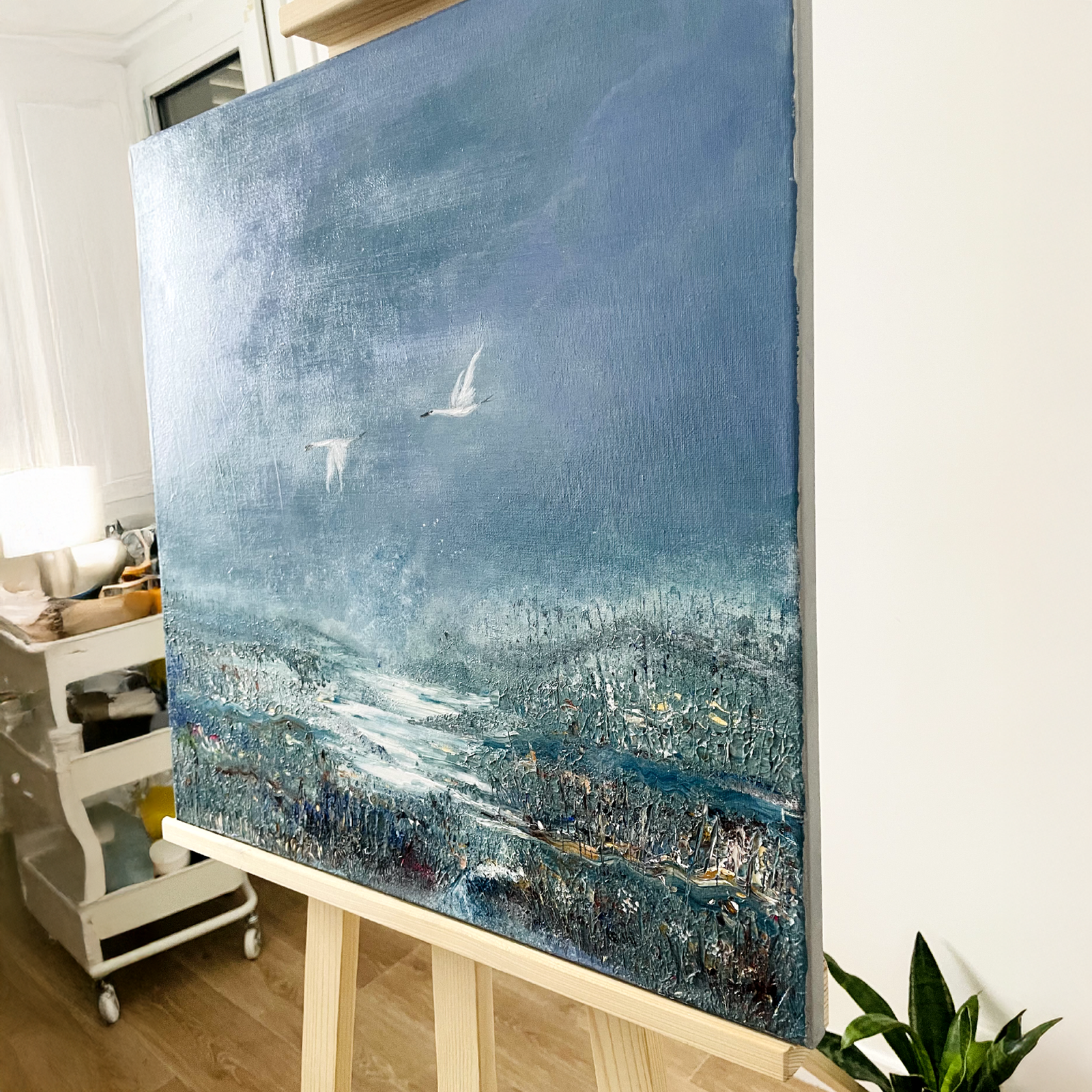 Storm on the Gray shore – view 7