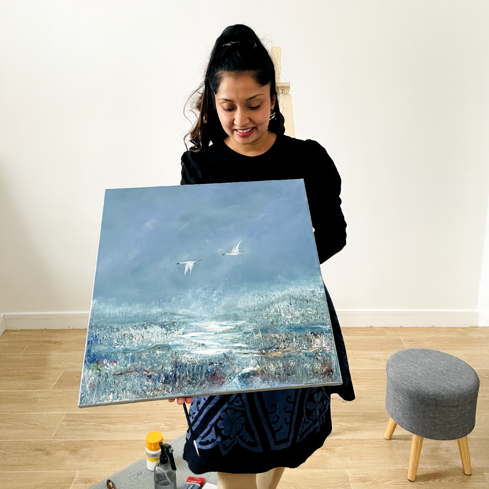 Storm on the Gray shore – view 5