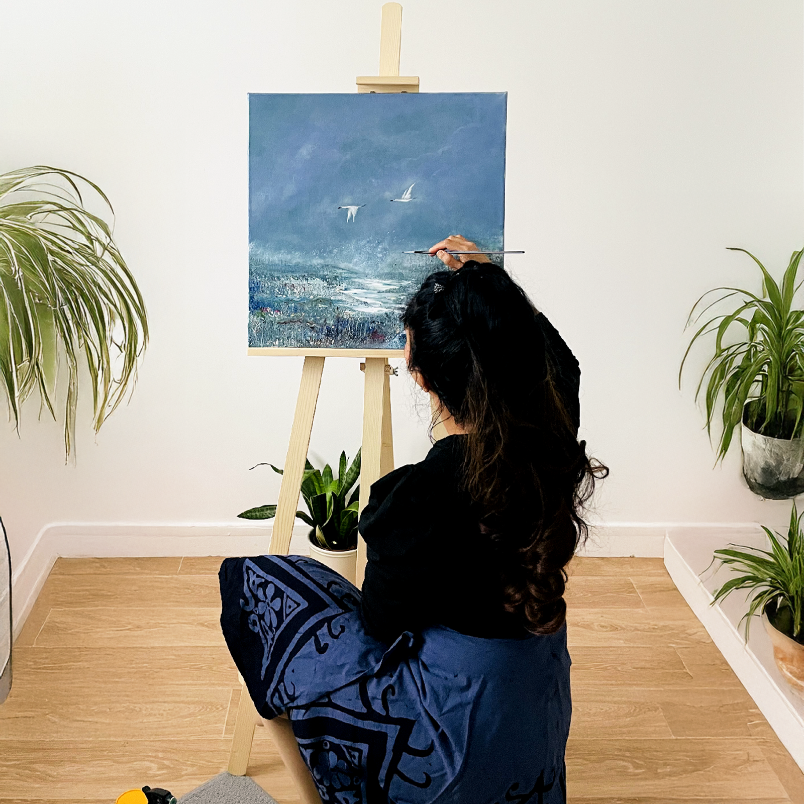 Storm on the Gray shore – view 3