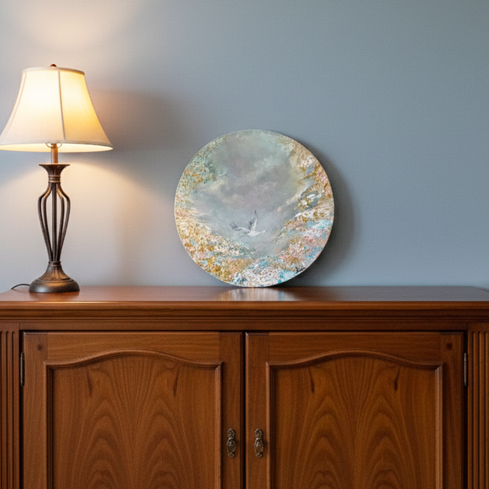Evening light – original acrylic painting