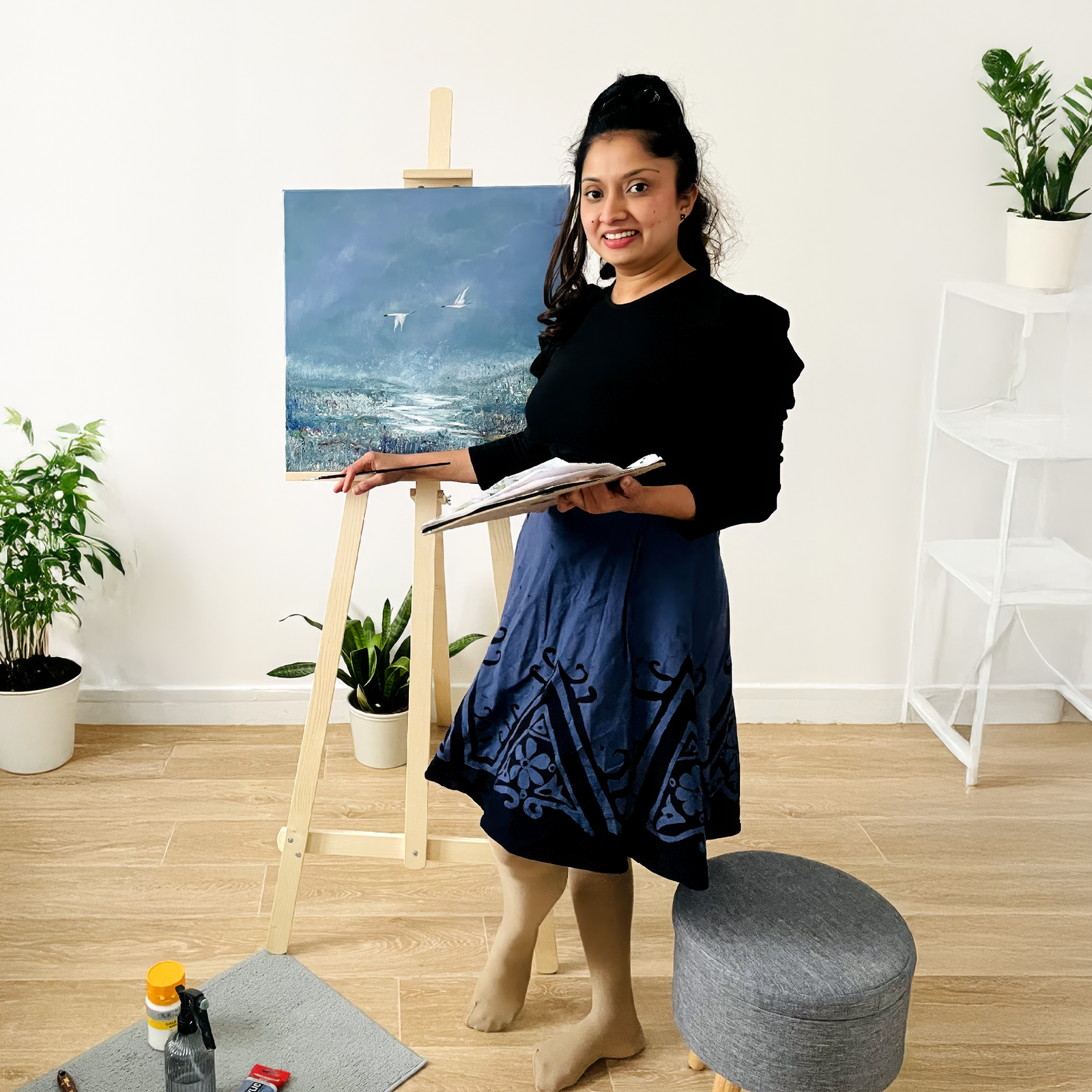 Storm on the Gray shore – view 2