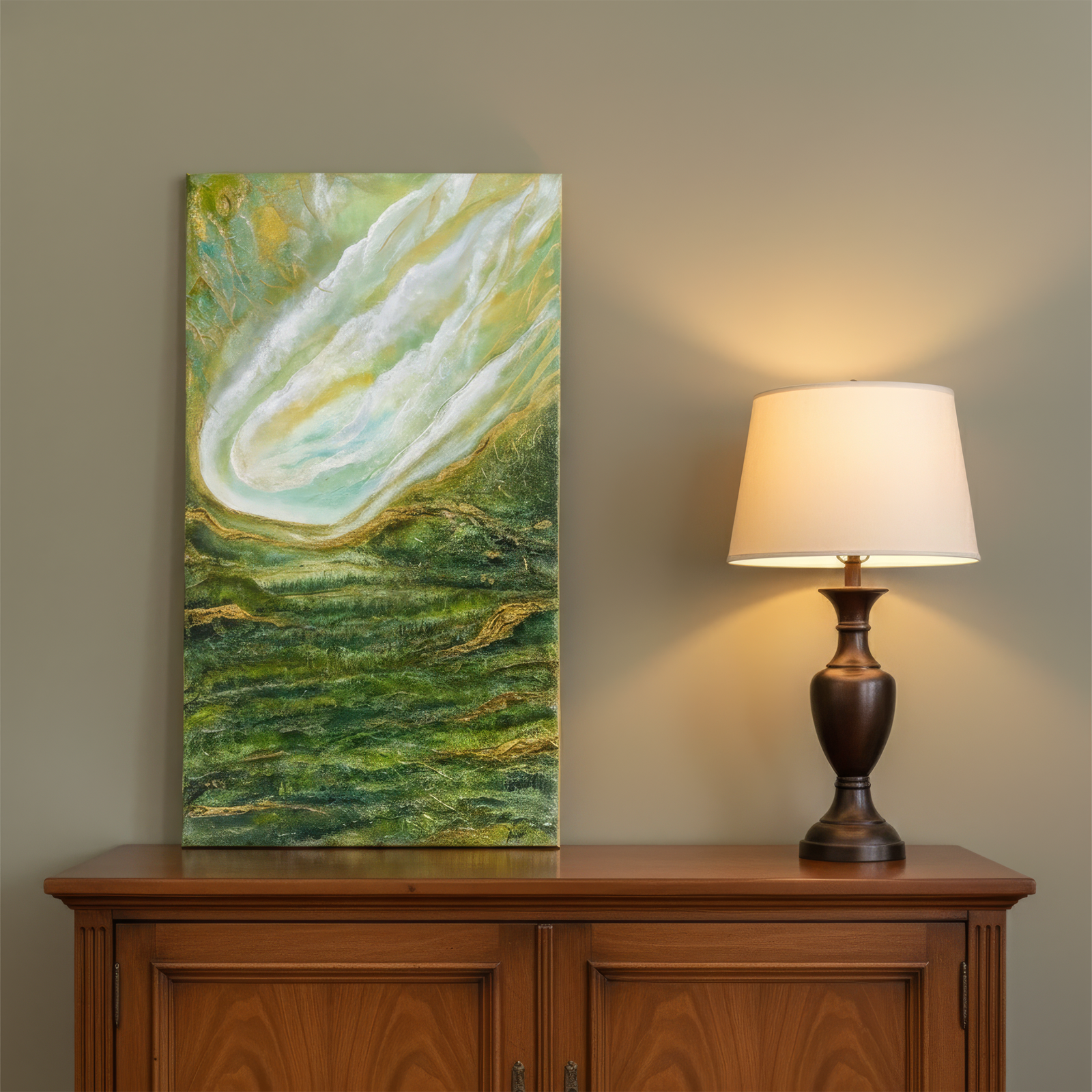 Green Vallys – original acrylic painting