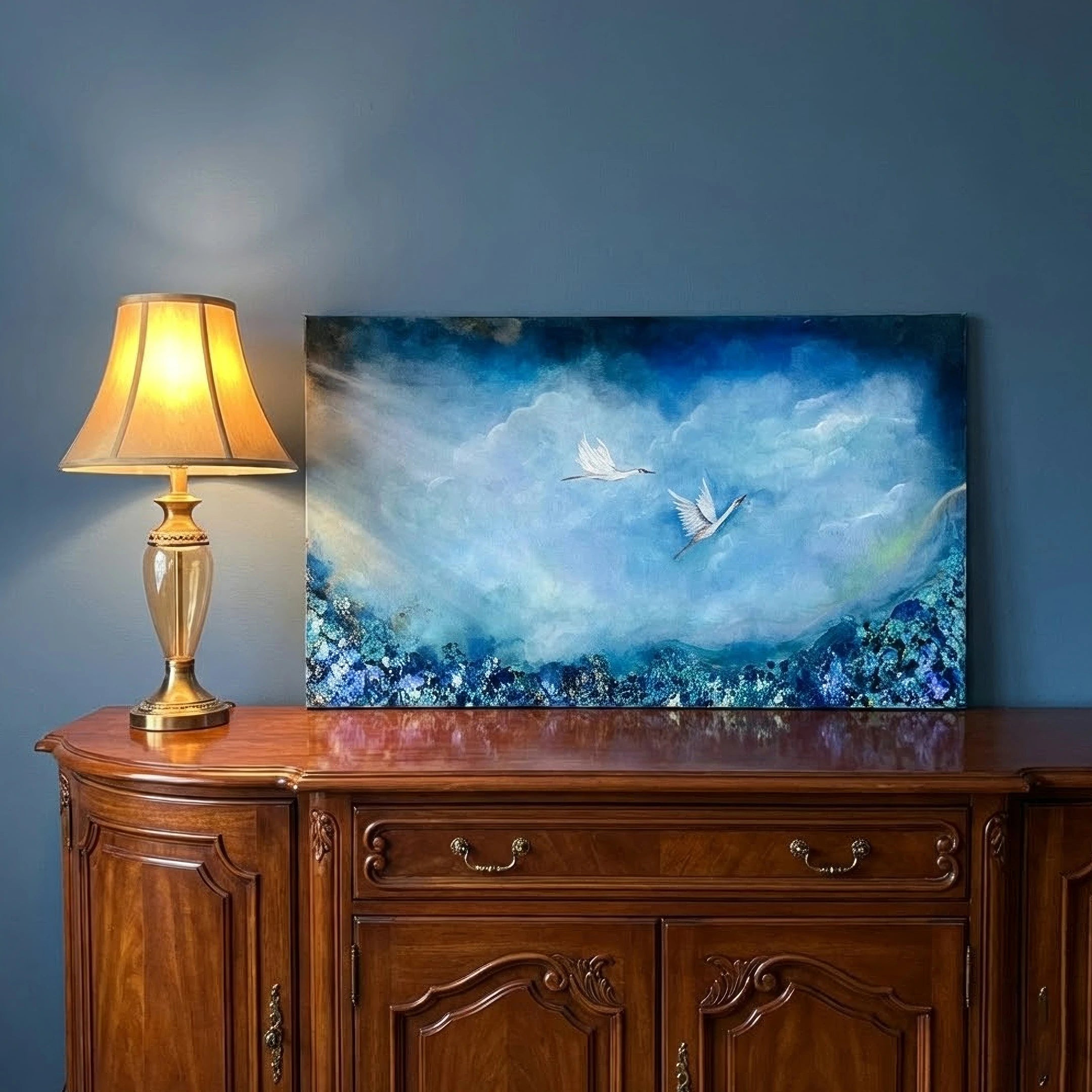 Glorious sky – original acrylic painting